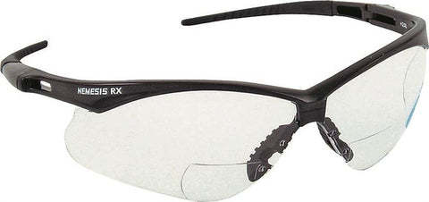 Glasses Safety Blk-clr 2.5 Rx
