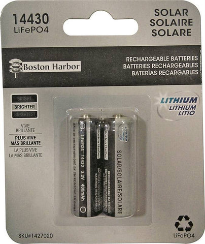 Battery Solar Lt Lith 400 Mah