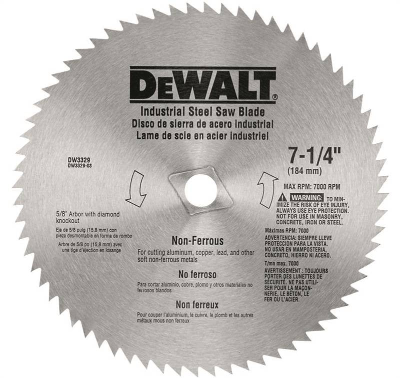 Circ Saw Blade 7-1-4 68t Steel