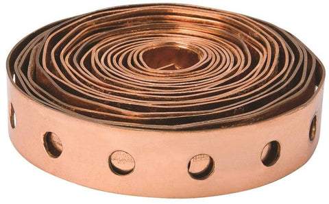Pipe Strap Copper 3-4x10