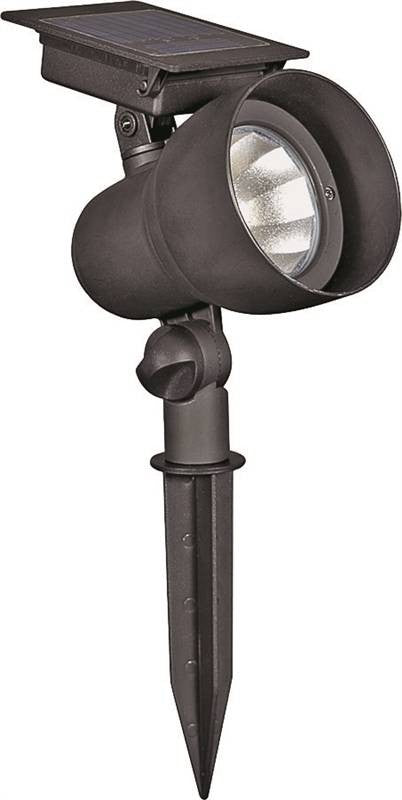 Light Solar Outdr Fld 30lm Blk