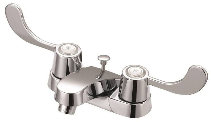 Faucet Lav 4in 2hndl Lever Chr