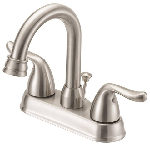 Faucet Lav 4in 2hndl Lever Nic