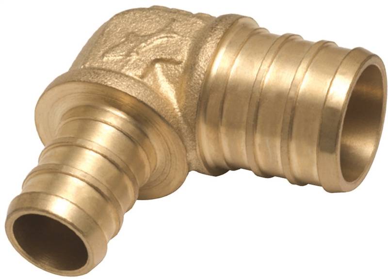 Elbow Brass 1-2pex X 3-4pex