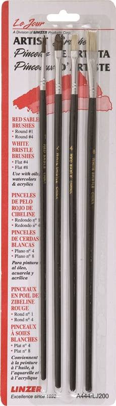 Brush Art Paint 4 Piece Set