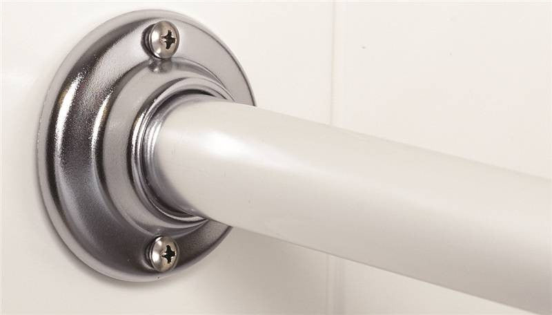 Shower Rod Aluminum 60 Inch