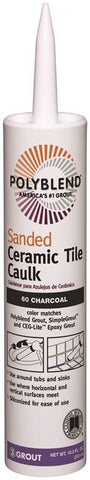 Caulk Tile Sanded Charcoal