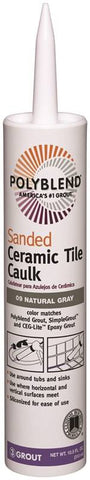 Caulk Tile Sanded Natural Gray