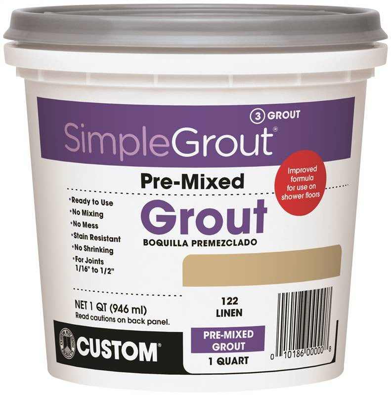 Grout Premixed Linen 1qt