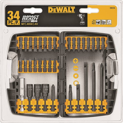 34pc Impct Rdy Screw Drvng Set