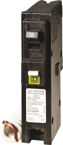 Circuit Brkr Arc Fault Hom 20a