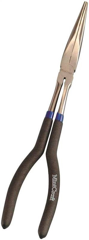 Plier Long Nose 11in Vinyl Hdl