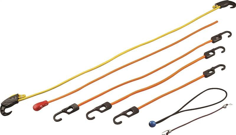 Hd Bungee Cord Set 24pc W-jar