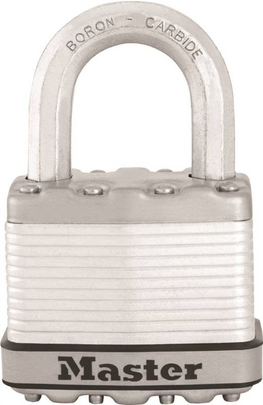 Padlock Steel 1in Vert Clr K-d