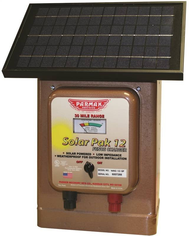 12v Solar 30mi U-lfencecharger