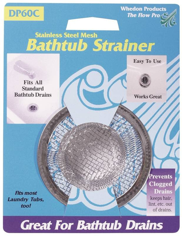 Strainer Bath Ss Mesh