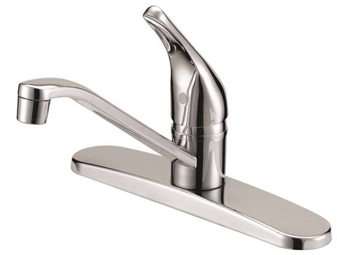 Faucet Kitchen 8in Lever Chrm
