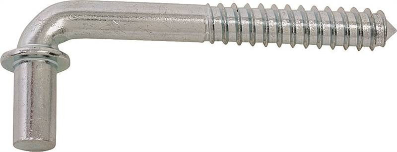 Hook Screw Steel 1-2x4in Zinc