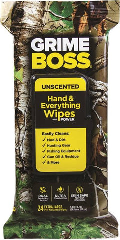 Grime Boss Realtree Wipes