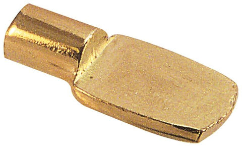 Peg Shelf Support 1-4in Brass