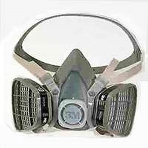 Respirator Paint Dual Crtg Med