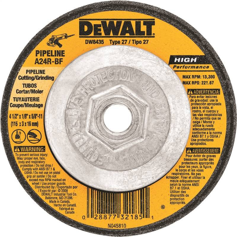 4-1-2x1-8 Metal Cutting Wheel