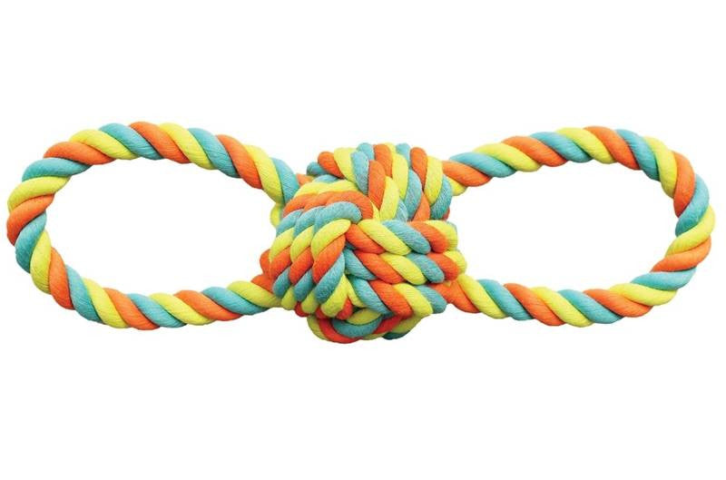Toy Pet Rope Ball-tpr