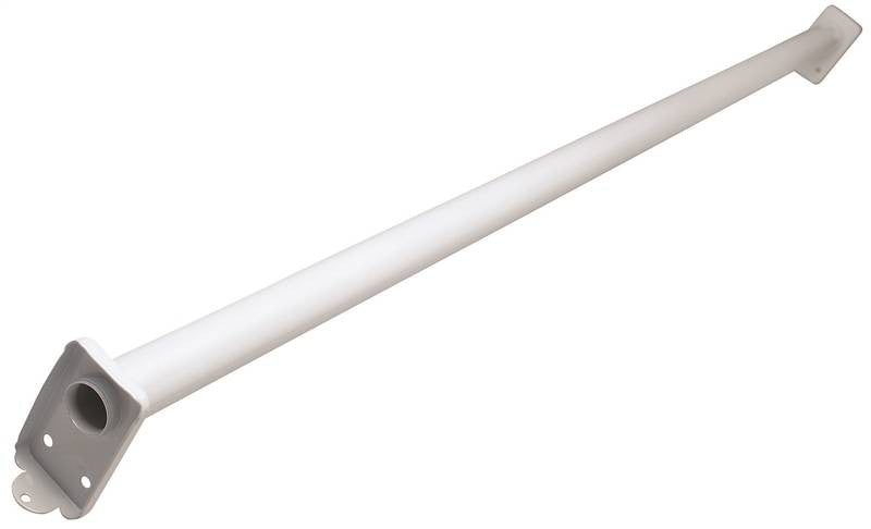 Rod Closet Adj 48-72in White