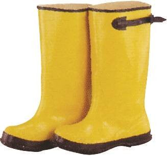 Over Shoe Boot Yellow Size 8