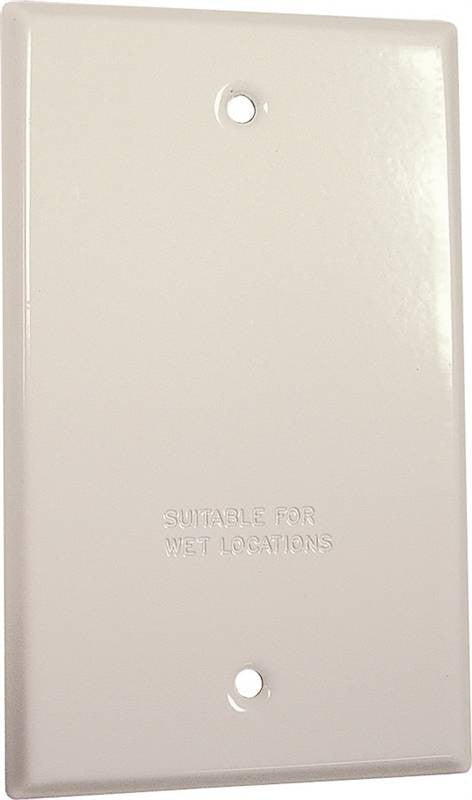 1g White Blank Cover