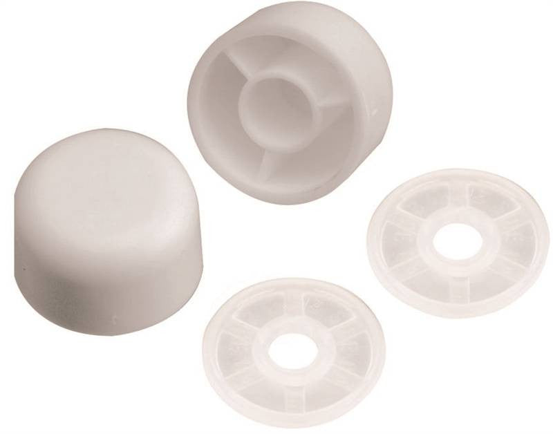 Toilet Bolt Cap Round Plastic