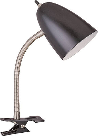 Lamp Desk Clip-on Flex A19 Blk