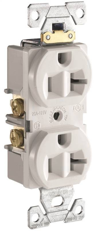 Receptacle Dpx 20a-125v Wht