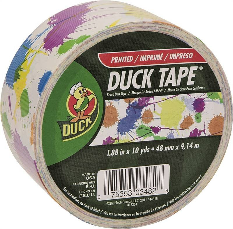 Tape Duct Splatter 1.88inx10yd