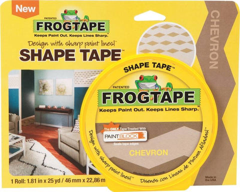 Tape Paint Chevron 1.81inx25yd