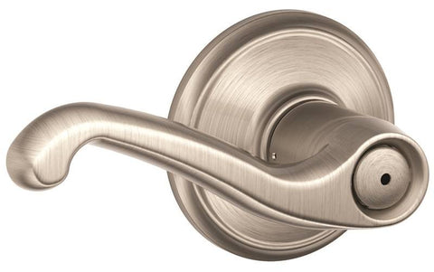 Flair Privacy Lever Stn Nickel