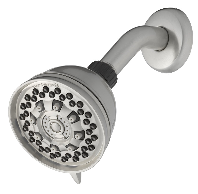 Showerhead Fxd-mnt Brushed Nkl