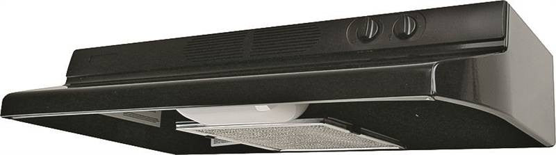 Range Hood Ducted 30in Black