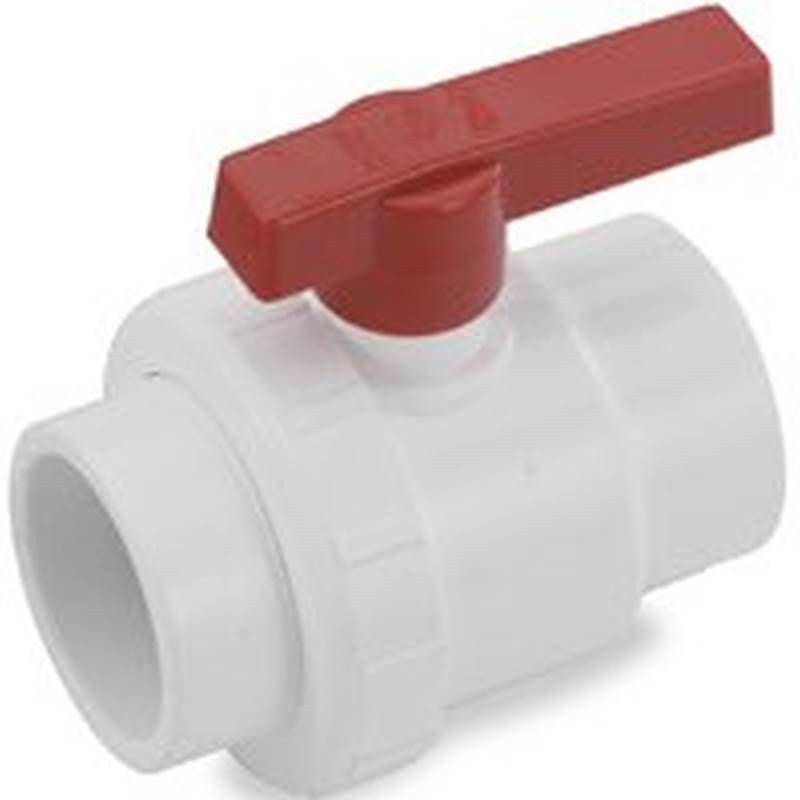 Ball Valve Sgl Union1-1-2x2pvc