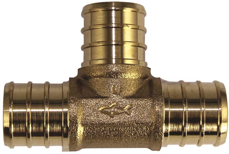 Tee Brass 3-4 Pex