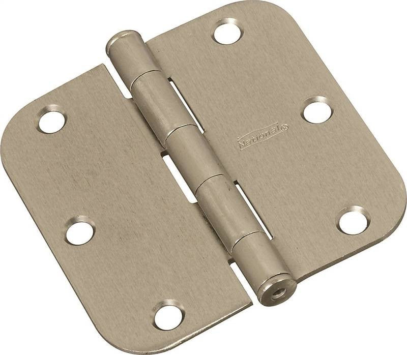 Hinge Door 4in Satin Nkl Stl