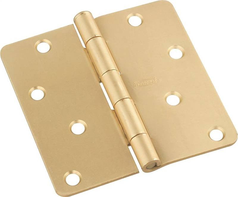 Hinge Door 3-1-2in 1-4rc Brass