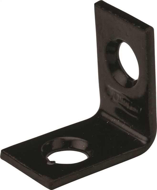 Crnr Brace 3-4x1-2in Blk