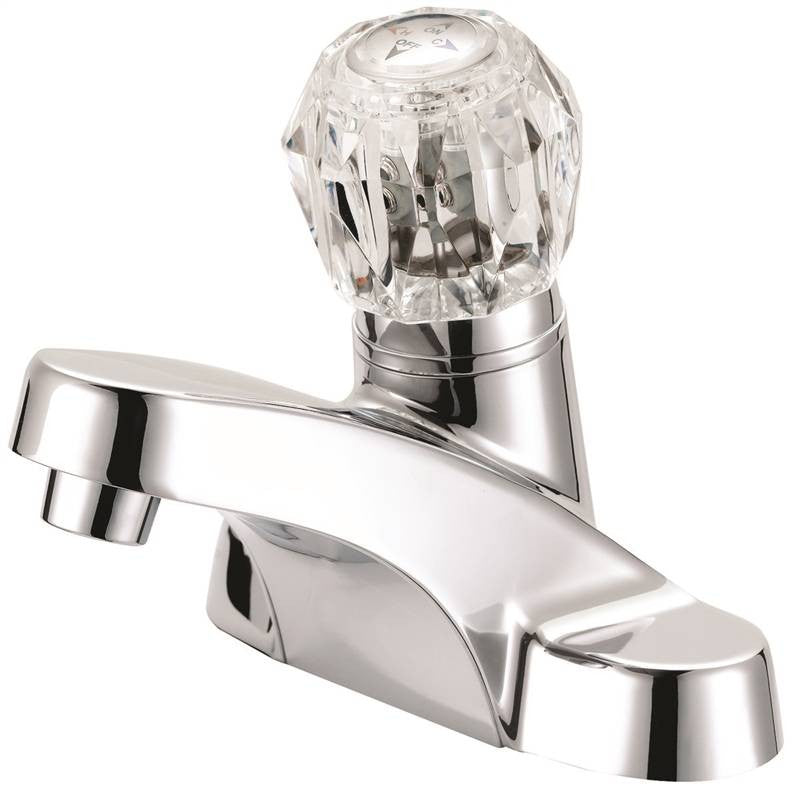 Faucet Lav 4in Rd Acryhndl Chr