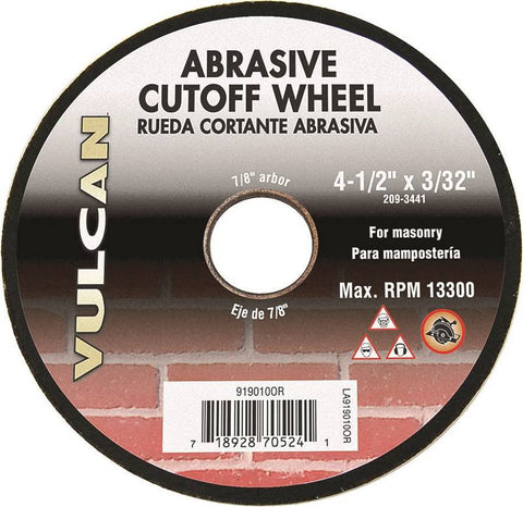 Cutoff Wheel 4.5" X 3-32