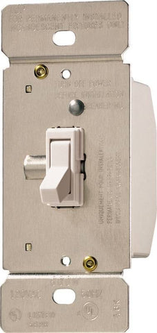 Dimmer Incan Toggle 1 Pole Wht
