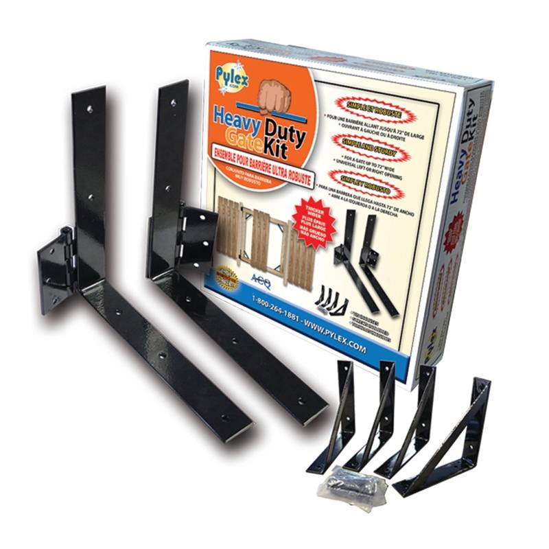 Heavy Duty Gate Kit Black