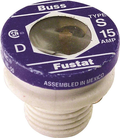 Fuse Plug S Dly Reject Bs 15a