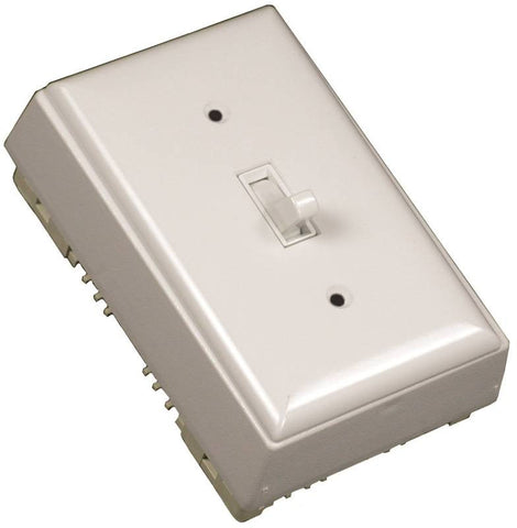 Outlet Box Sgl Switch Wh