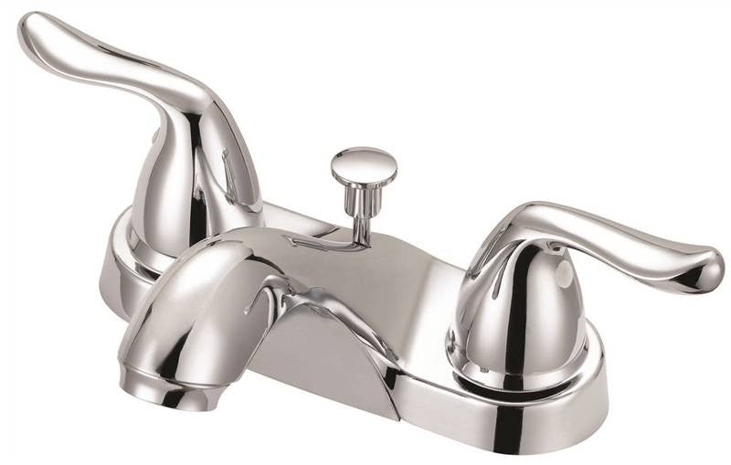 Faucet Lav 4in 2hndl Lever Chr